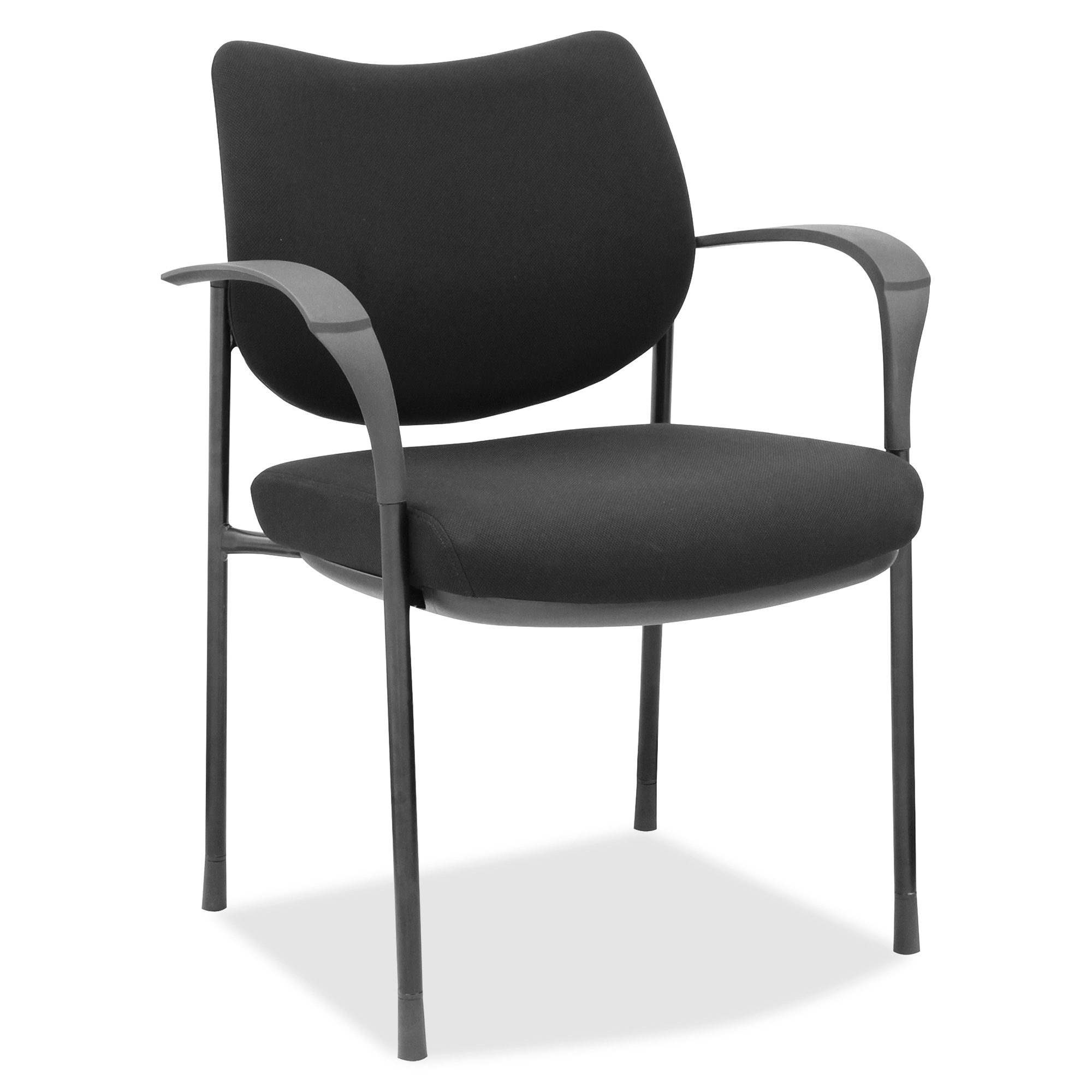 Black Fabric Guest Chairs 