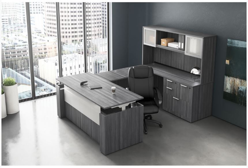 Office Desk with Matching Bookcase